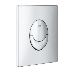 GROHE Oval Dual Flush Plate Chrome Finish for Concealed Cistern Ahmedabad