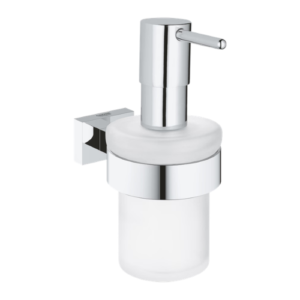 Soap dispenser with holder