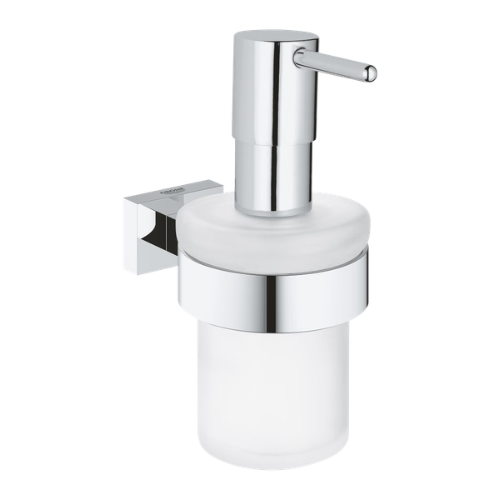 Soap dispenser with holder