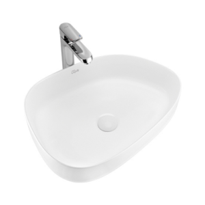 Cirri Countertop Wash Basin White Ceramic Designer Basin Ahmedabad