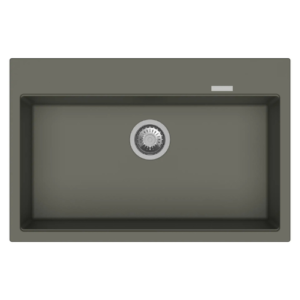 Waltz 750 R10 Single Bowl Kitchen Sink with Accessories Ahmedabad