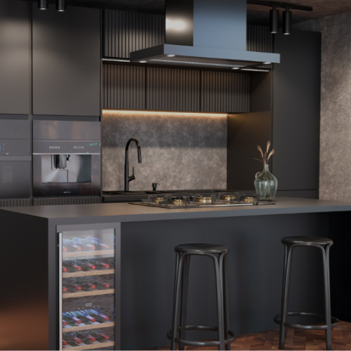 Modern Kitchen with Premium Sink and Faucet in Ahmedabad | Aqua