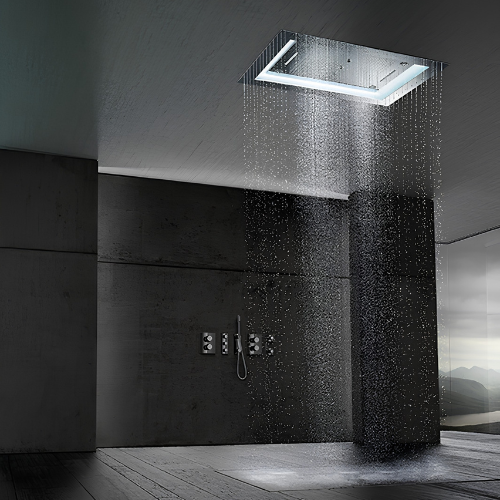 Ceiling Rainfall Shower for Modern Bathrooms in Ahmedabad | Aqua