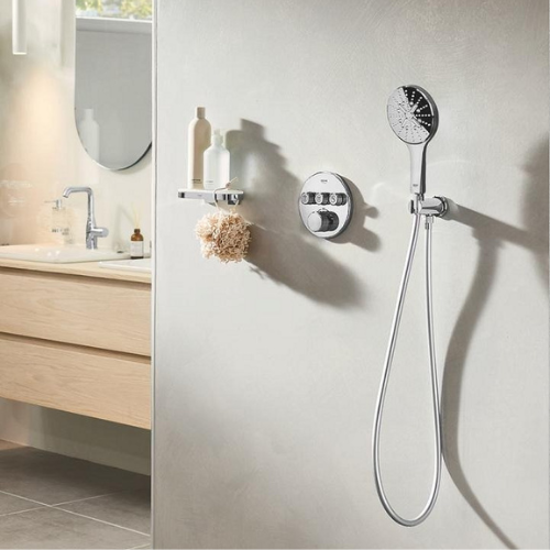Premium Handheld Shower Set with Wall Mixer in Ahmedabad | Aqua