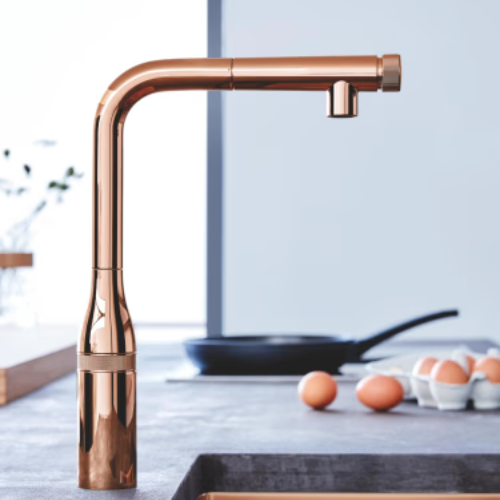Rose Gold Kitchen Faucet for Modern Kitchens in Ahmedabad | Aqua