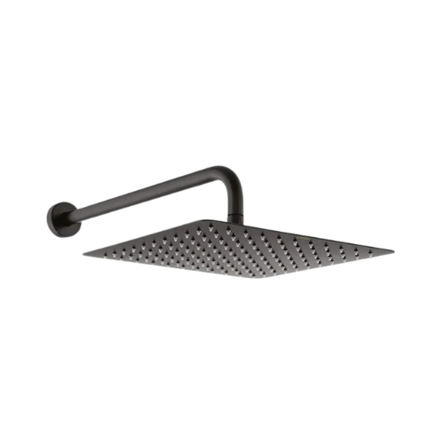 Cera Single Flow Overhead Shower F7010214MB - Black Matt